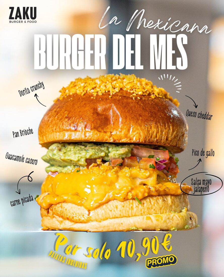 Burger del mes ZAKU